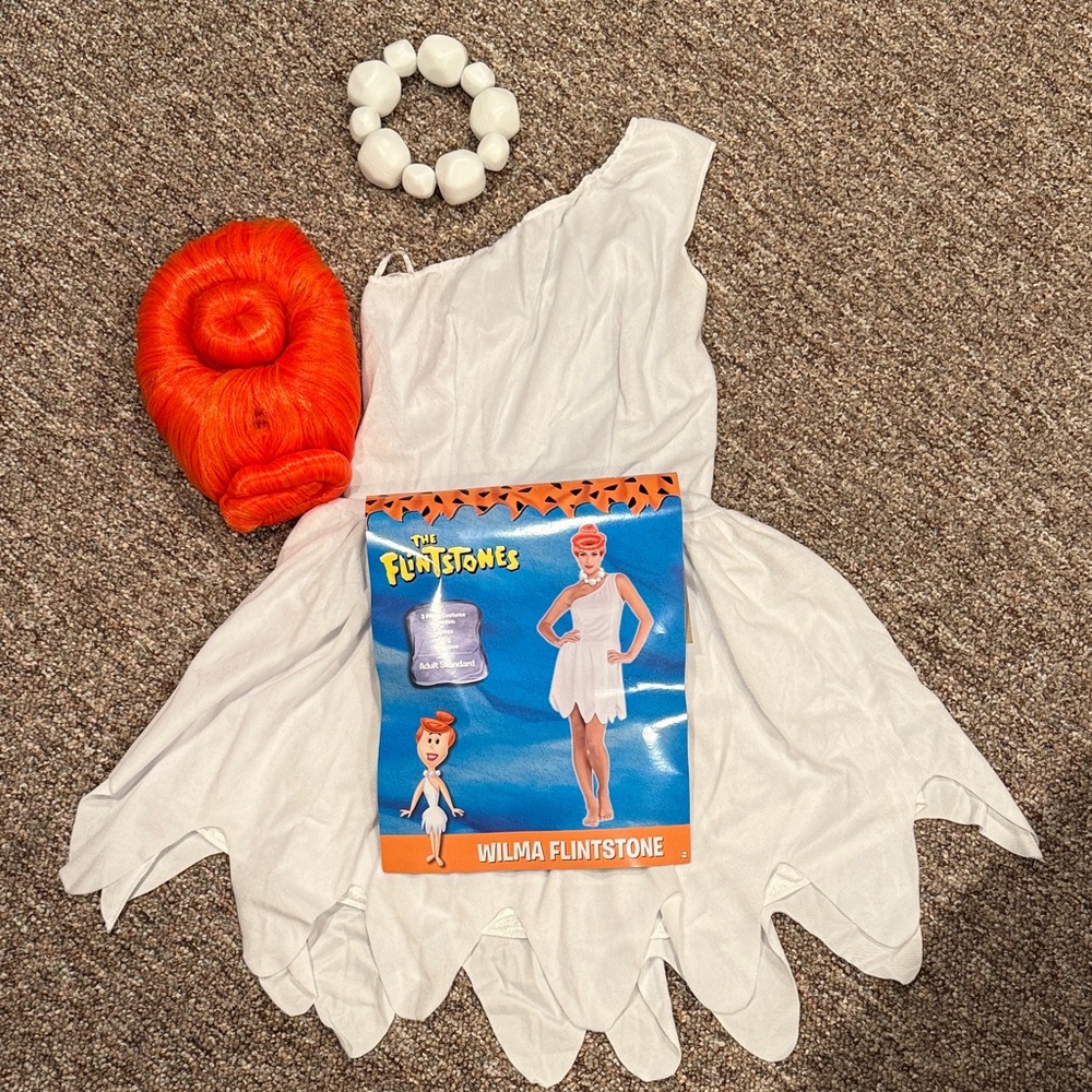 Adult Wilma Flintstone Costume - Adult Standard Size